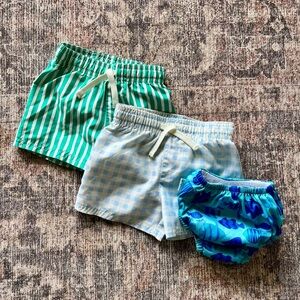 Baby boys 6-9 month swim bundle